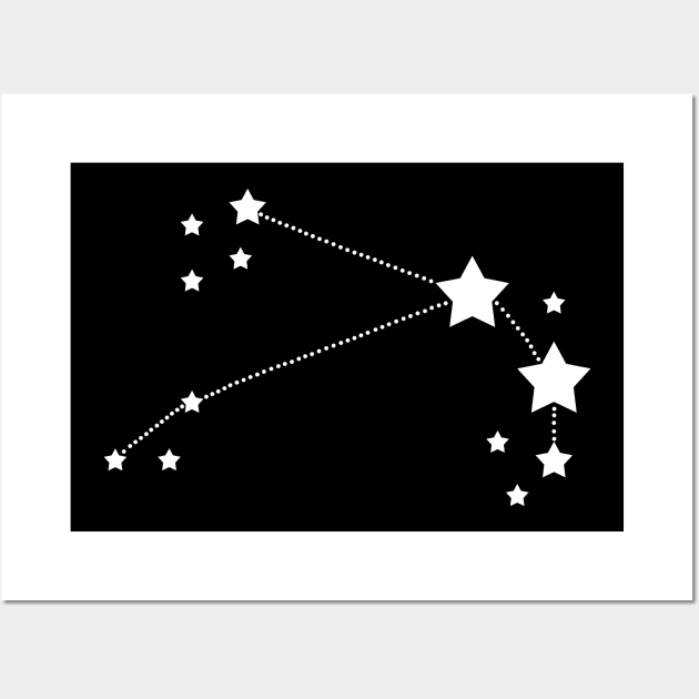 Aries Stars Zodiac Constellation Wall Art by Korry